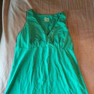 Nursing tank by Gillian & O’Malley in Green